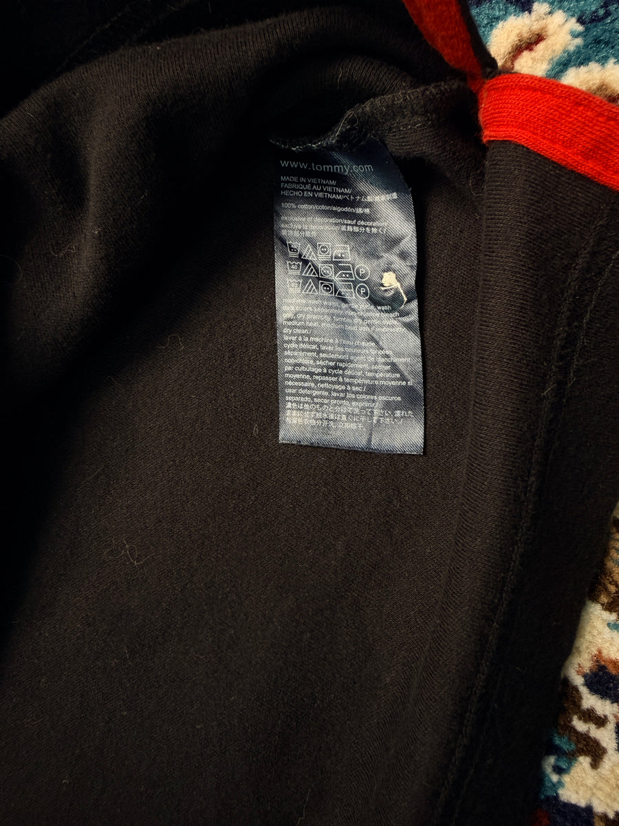 Tommy Hilfiger Black Custom Fit Polo Shirt - L