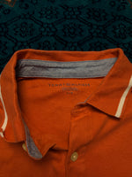 Tommy Hilfiger Peach Polo Shirt - L