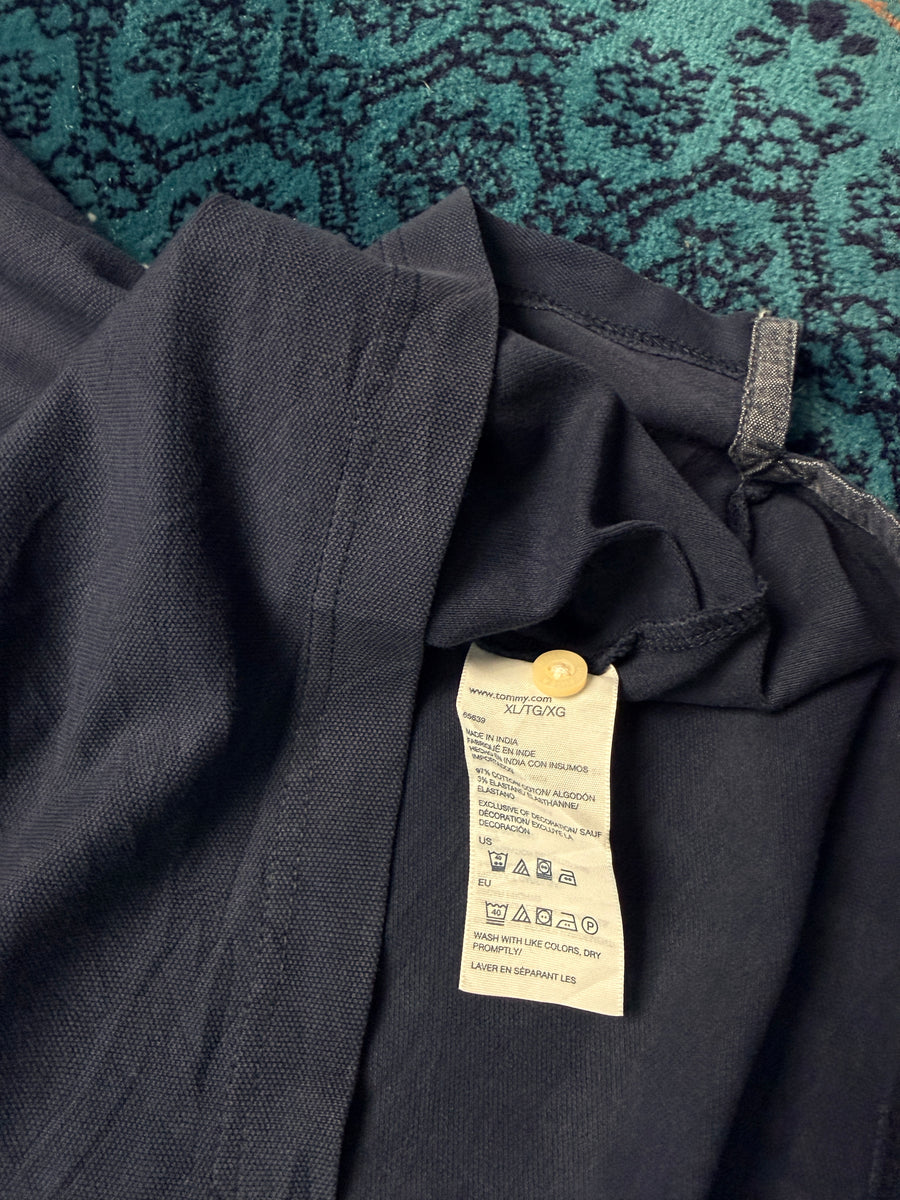 Tommy Hilfiger Navy Blue Polo Shirt - XL