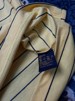 Tommy Hilfiger Golf Stripe Yellow Polo Shirt - L