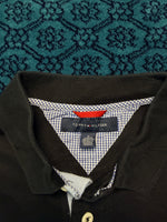 Tommy Hilfiger Black Polo Shirt - M