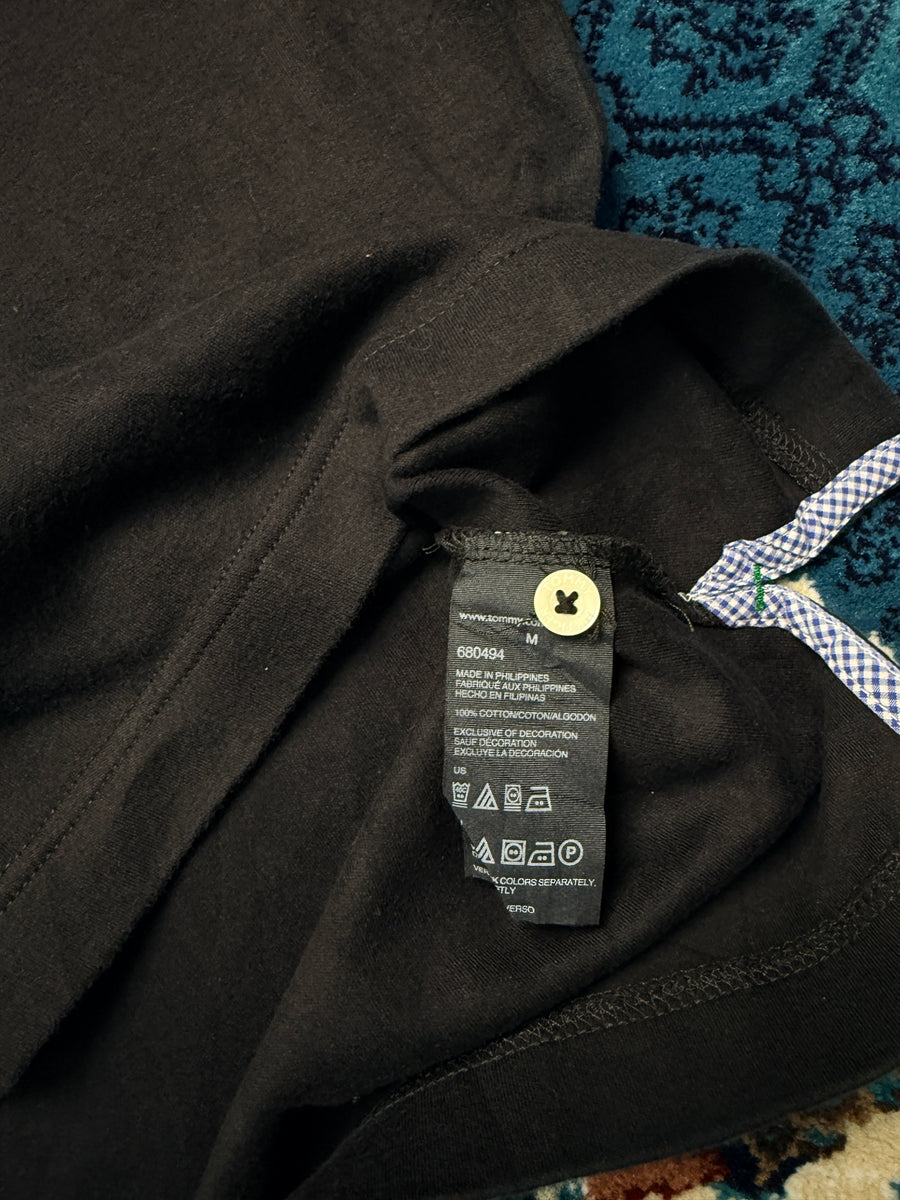 Tommy Hilfiger Black Polo Shirt - M