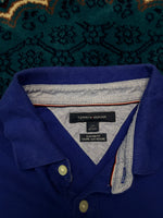 Tommy Hilfiger Blue Custom Fit Polo Shirt - L