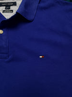 Tommy Hilfiger Blue Custom Fit Polo Shirt - L