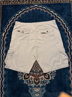 Levi's Cream Cotton Cargo Shorts - 42