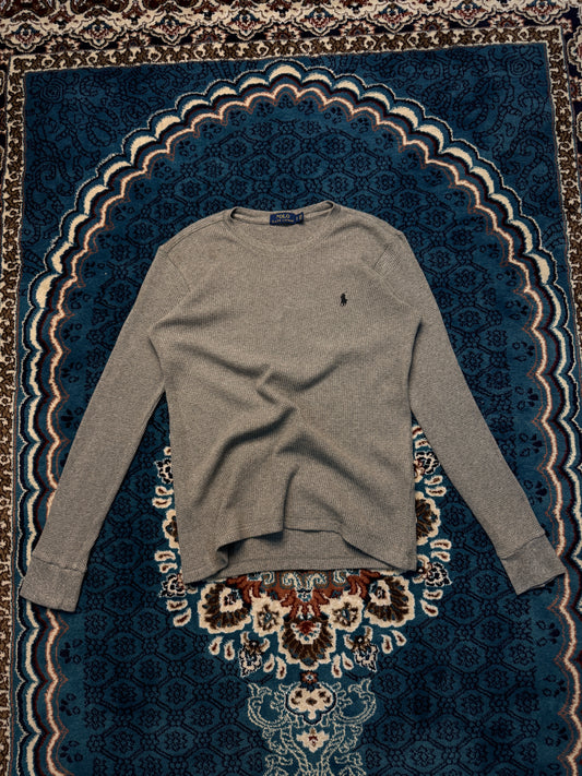 Polo Ralph Lauren Grey Long Sleeve T-Shirt - S