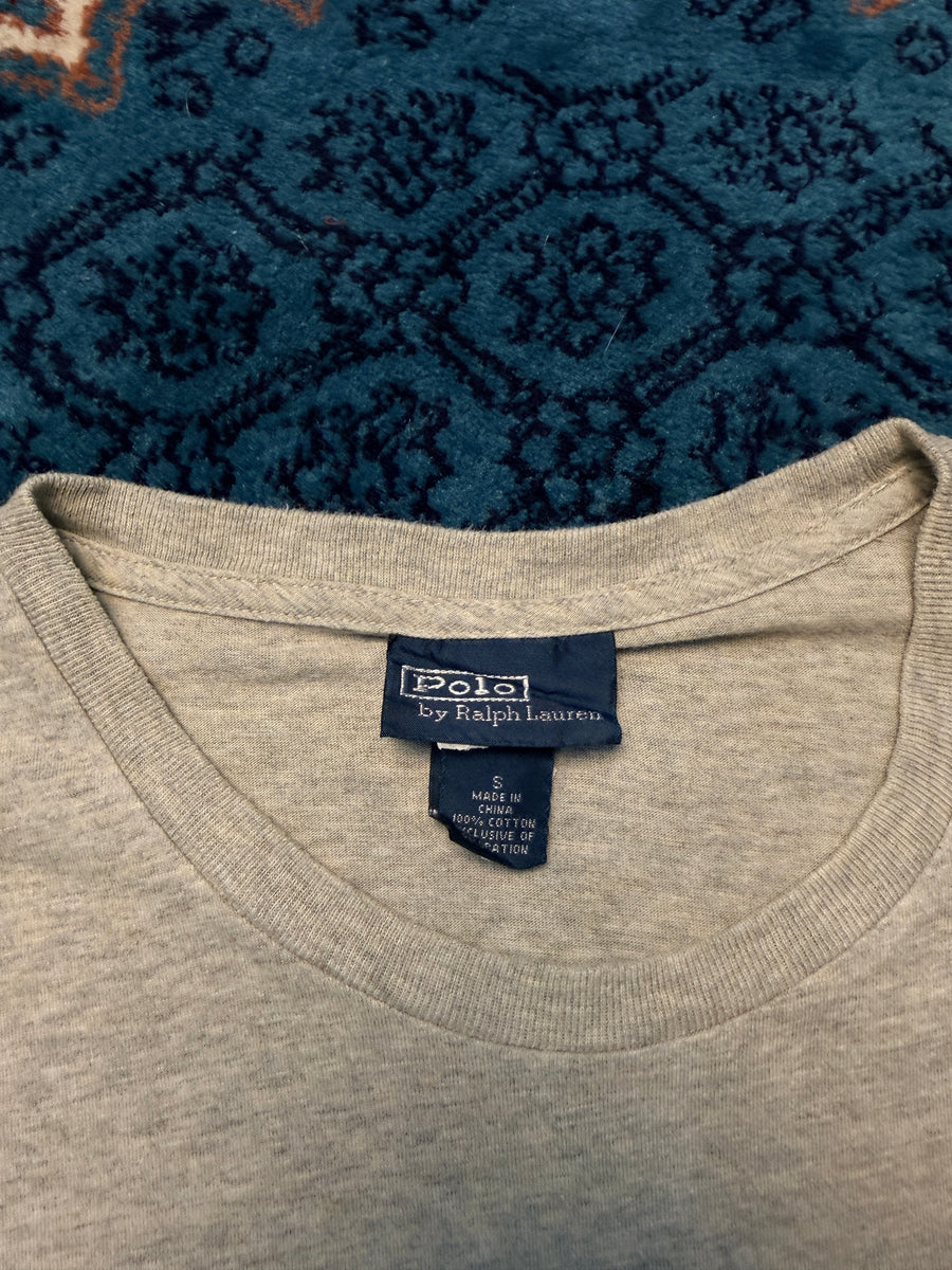 Polo by Ralph Lauren Light Grey T-Shirt - S
