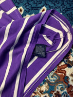 Ralph Lauren Sport Stripe Purple T-Shirt - M