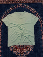Polo Ralph Lauren Light Green V Neck T-Shirt - L