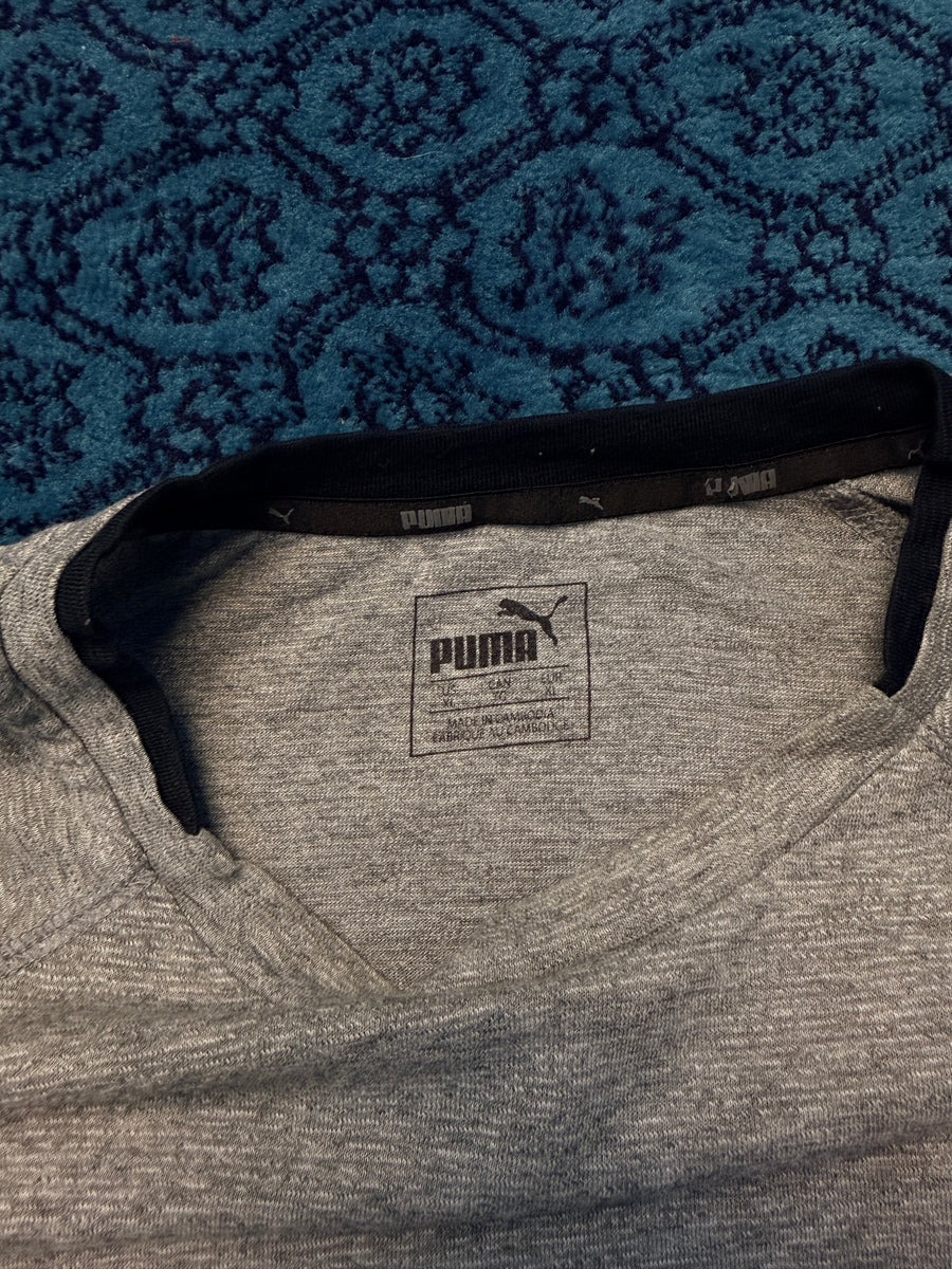 Puma Grey Active Fit T-Shirt - XL