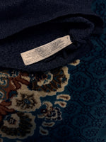 Masimmo Dutti Blue Long Sleeve Slim Fit Polo Shirt - M