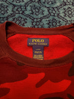 Polo Ralph Lauren Camo Red Long Sleeve T-Shirt - L