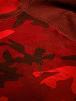 Polo Ralph Lauren Camo Red Long Sleeve T-Shirt - L