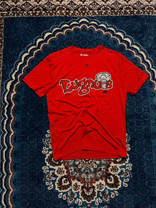 Majestic Evolution Red Graphic Tee - M