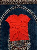 Ralph Lauren Orangish Pink T-Shirt - S