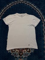 Polo Ralph Lauren Plain White Tee - M