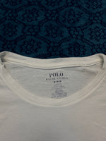 Polo Ralph Lauren Plain White Tee - M