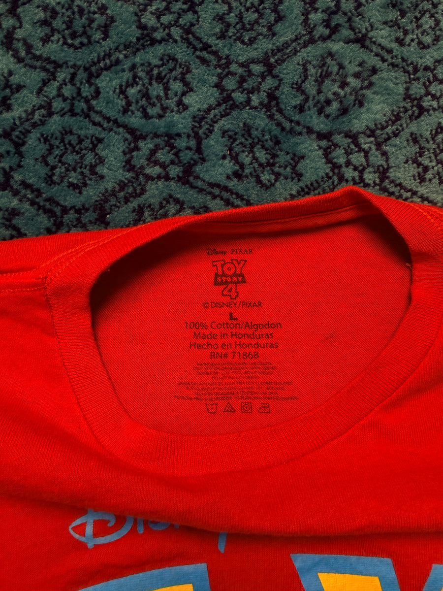 Disney Pixar Toy Story 4 Red T-Shirt - L