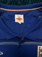 Umbro Blue England Polo Shirt - XL