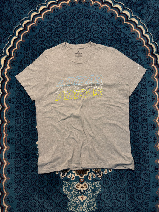 Adidas Grey Amplifier Tee - L