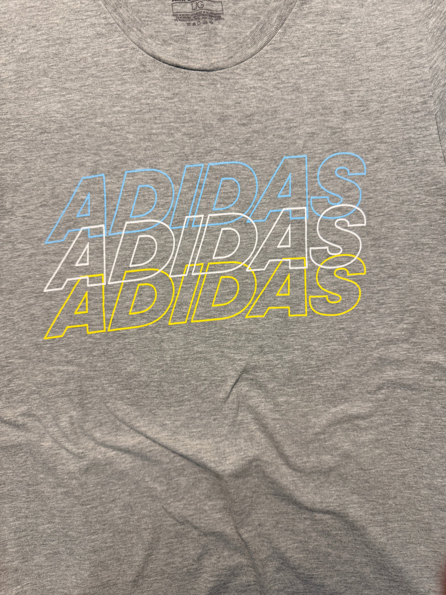 Adidas Grey Amplifier Tee - L
