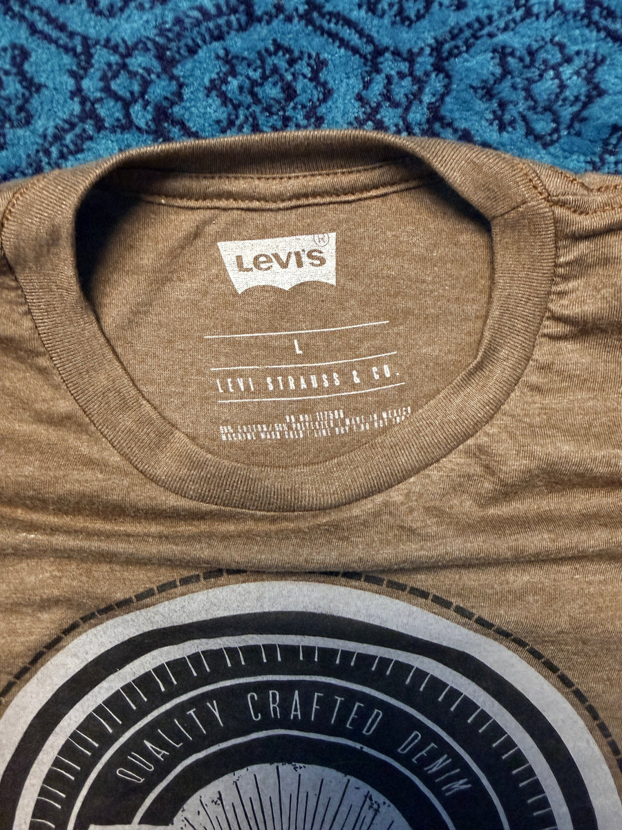 Levi's Brown T-Shirt - L