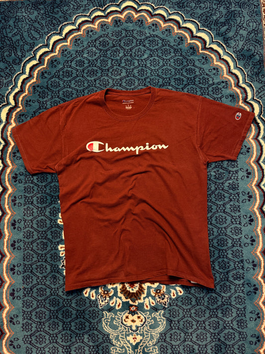 Champion Maroon T-Shirt - L