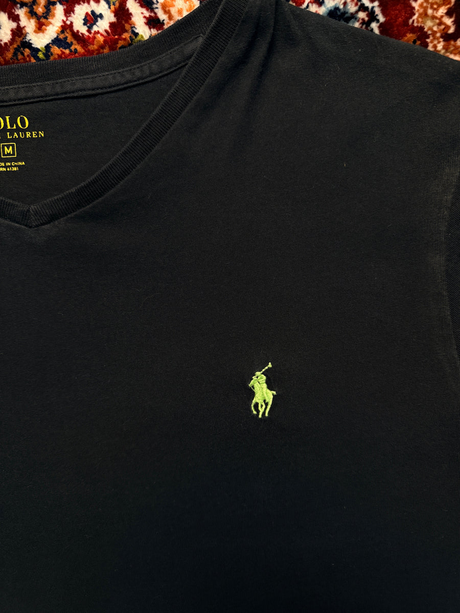 Polo Ralph Lauren Black T-Shirt - M