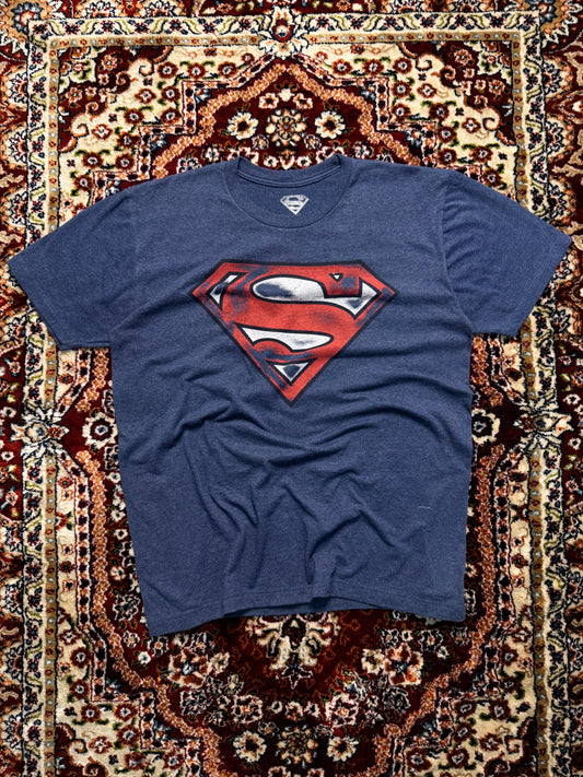 Superman Blue T-Shirt - L