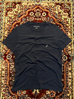 Nautica Navy Blue Cotton T-Shirt - M