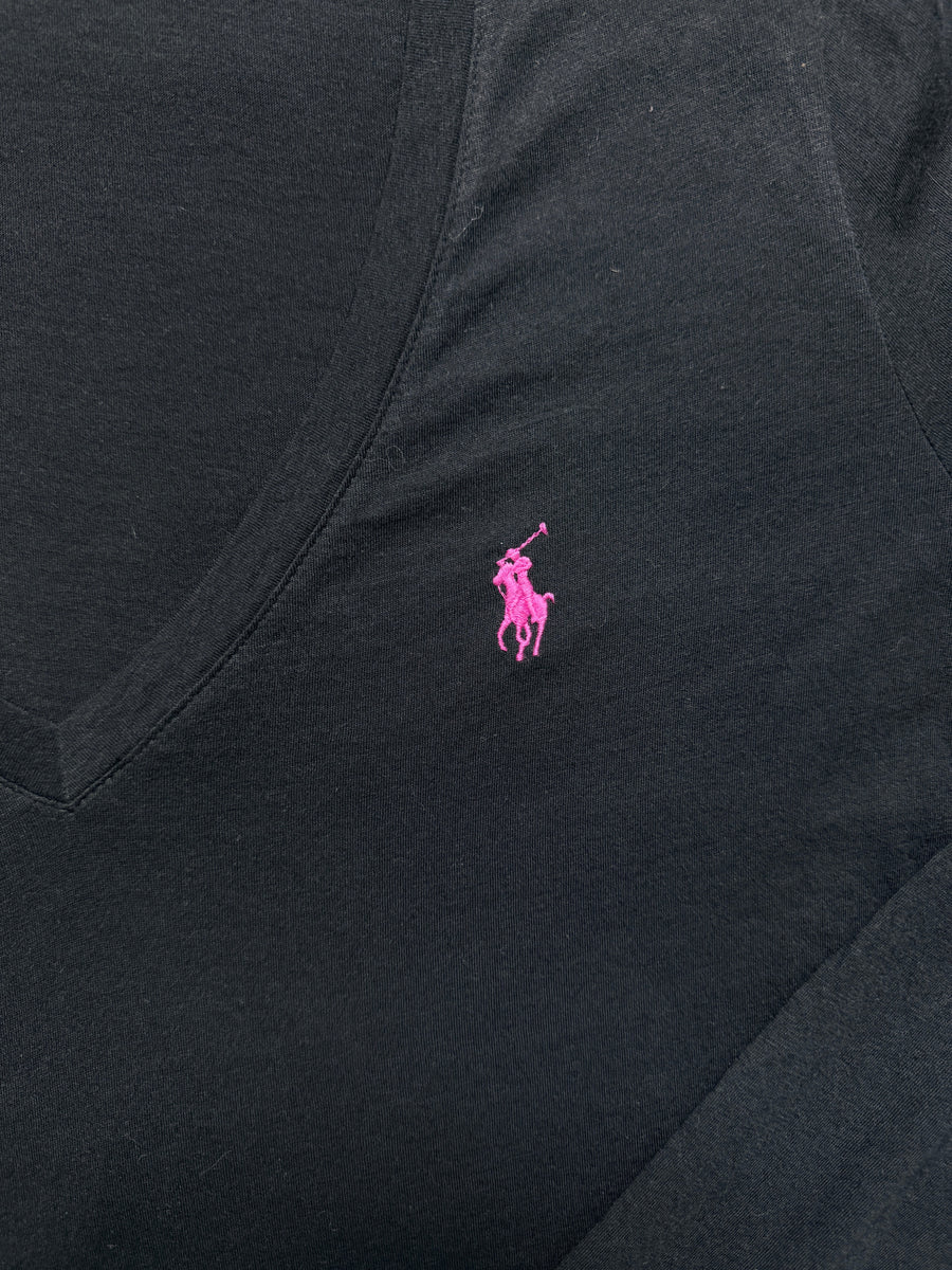 Polo Ralph Lauren Black Long Sleeve T-Shirt - L