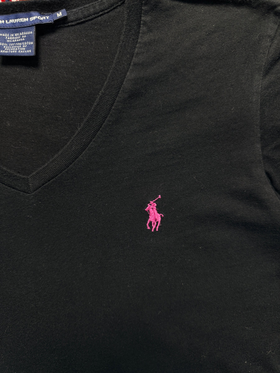 Ralph Lauren Sport Black T-Shirt - M