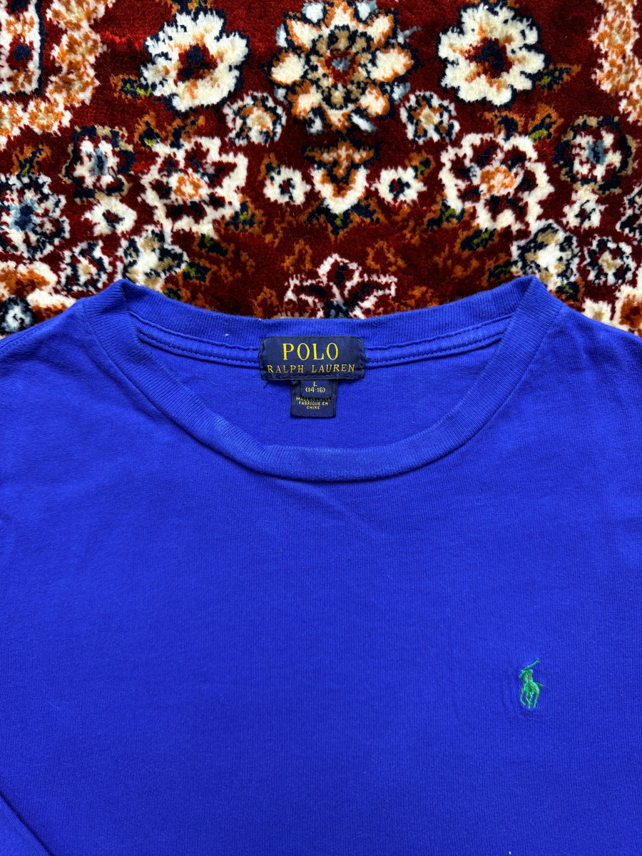 Polo Ralph Lauren Blue Long Sleeve T-Shirt - L