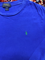 Polo Ralph Lauren Blue Long Sleeve T-Shirt - L