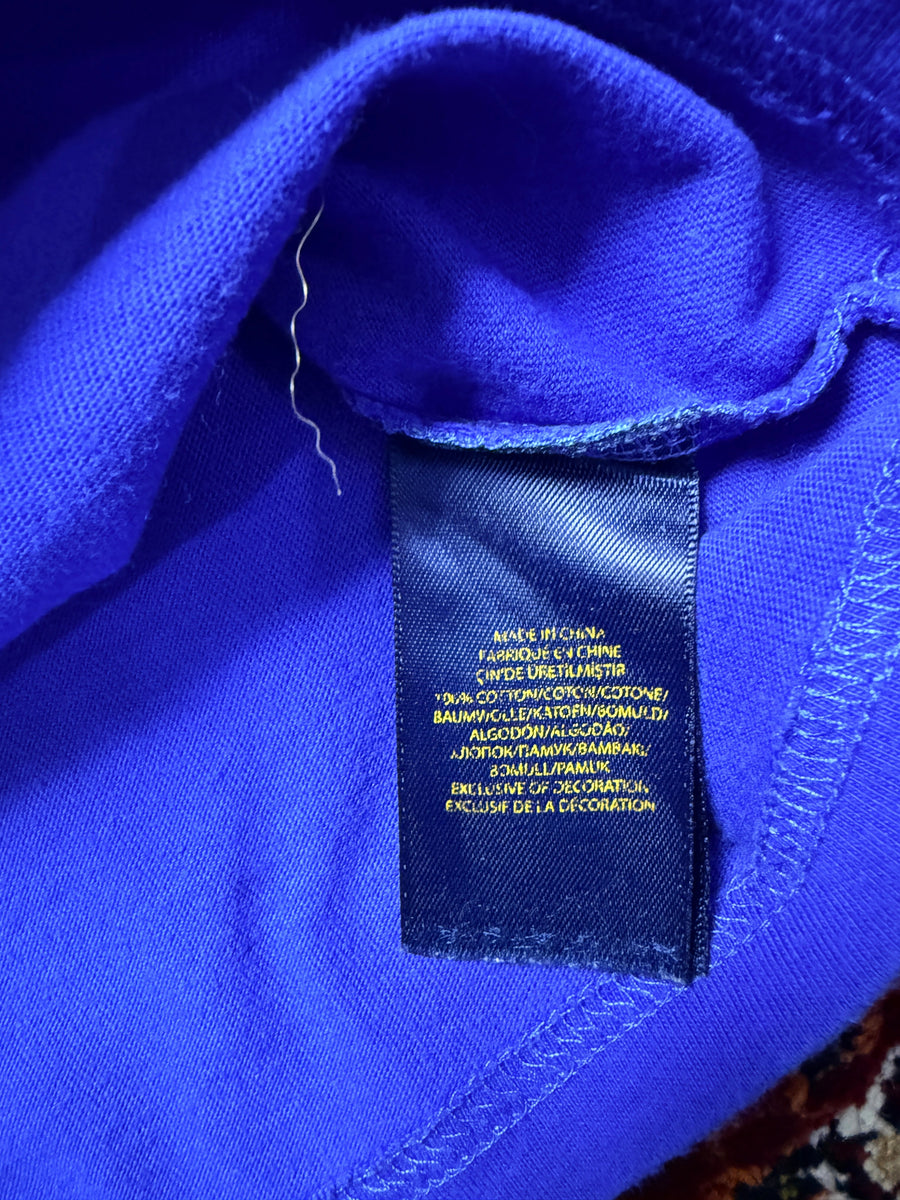 Polo Ralph Lauren Blue Long Sleeve T-Shirt - L