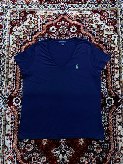 Ralph Lauren Navy Blue T-Shirt - XL