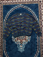 Freetime Textured Knit Multicolour Crewneck Sweater - XL