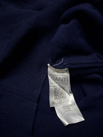 Gant Navy Blue Polo Style Quarter Zip Sweater - L