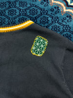 Polo by Ralph Lauren Grey Flag Japanese Embroidered Crewneck Sweater - XL