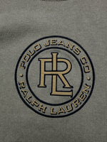 Polo Jeans Co. Light Grey Big Logo Crewneck Sweater - XL