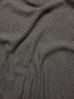 Reiss Beige Textured Quarter Zip Sweater - M