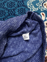 Angelo Litrico Textured Light Blue Crewneck Sweater - XXL