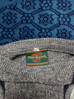Nino Guardi Brownish Grey Textured Crewneck Sweater - M