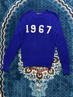 Polo Ralph Lauren Blue Vintage 1967 Crewneck Sweater - S