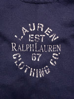 Lauren Ralph Lauren Navy Blue Vintage 1967 Sports Edition Crewneck Sweater - L