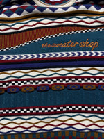 The Sweater Shop Coogi Style Multicolour Crewneck Sweater - L/XL