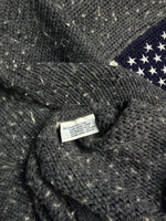 Polo Sports Grey Flag Pure Wool Crewneck Sweater - M