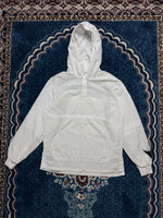 Nike White Hooded Parachute Pullover Jacket - L