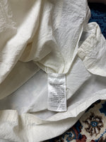 Nike White Hooded Parachute Pullover Jacket - L