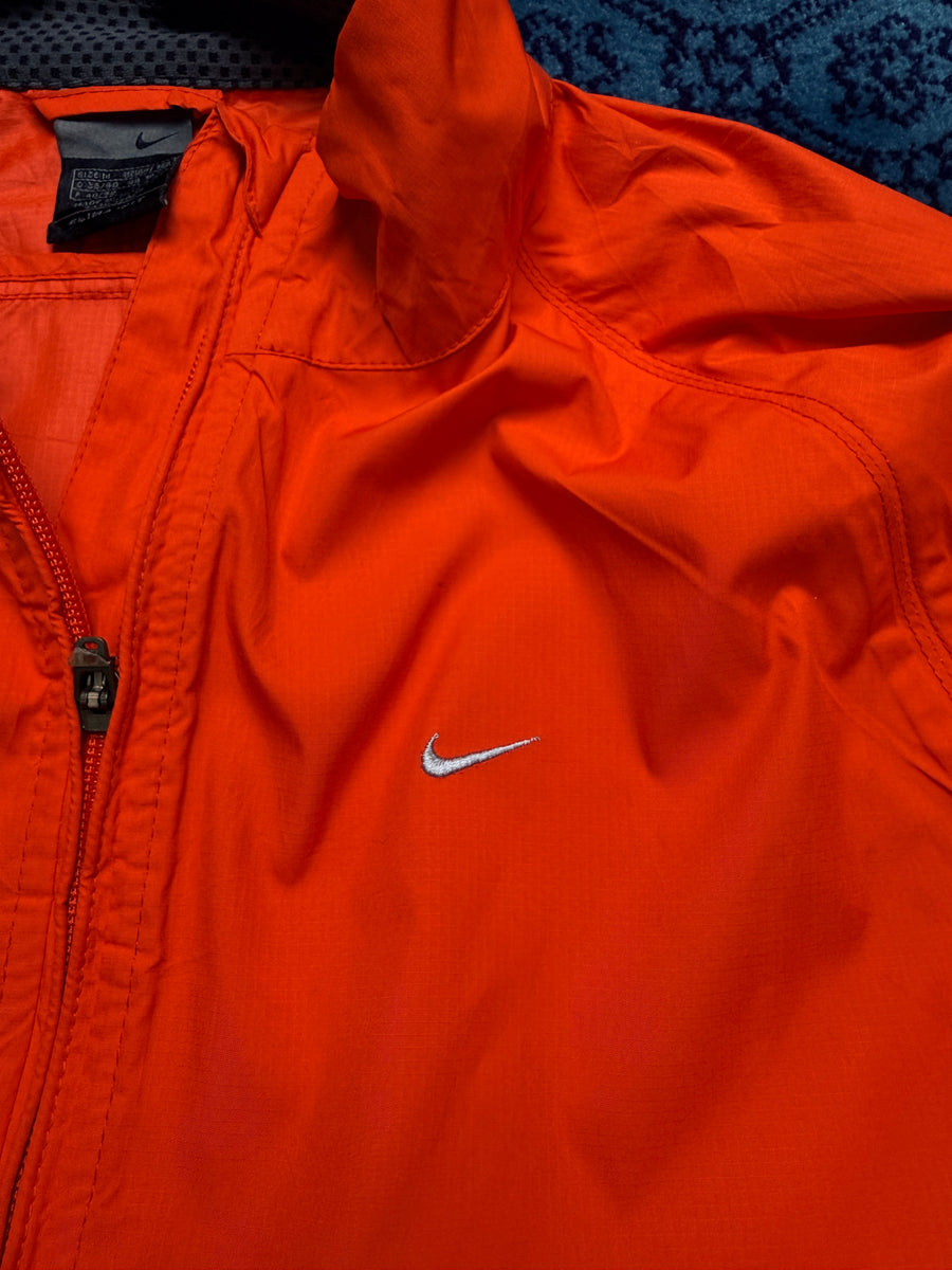 Nike Orange Clima Fit Track Jacket - M